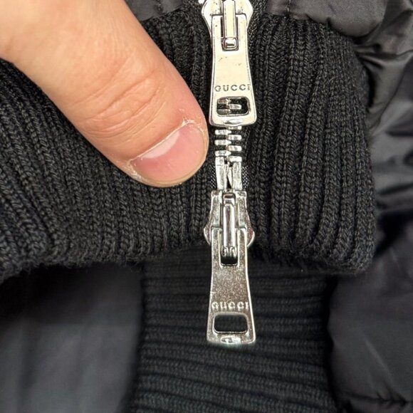 Gucci 2014 Black Toggle Accent Down Puffer Jacket - Picture 9 of 15